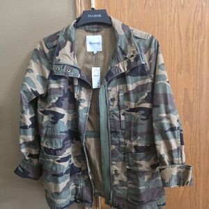 Madewell Camouflage Jacket